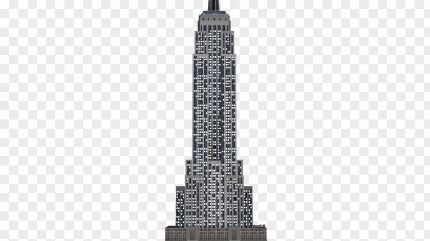 Building Empire State Skyscraper Icon PNG