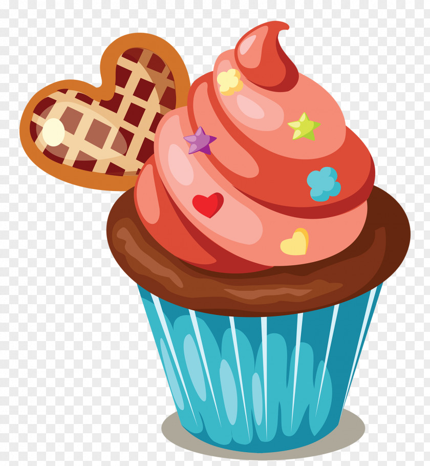 Delicious Cupcakes Cupcake Icing Birthday Cake Muffin Clip Art PNG