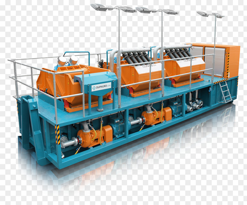 Drilling Platform Machine System Dupagro BV Product Design Recycling PNG