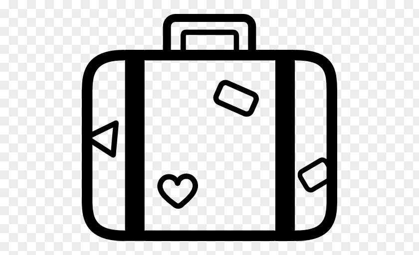 Luggage And Bags Symbol Travel Art PNG
