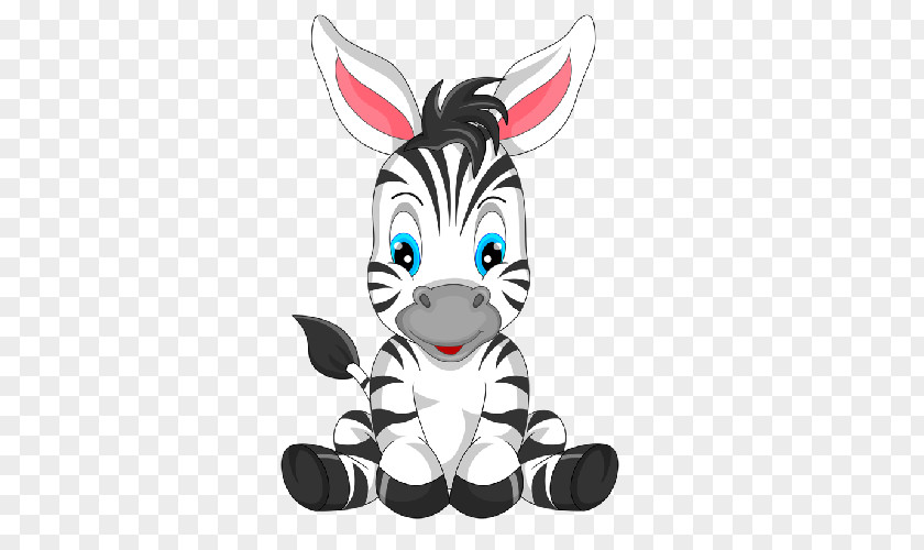 Zebra Royalty-free Cartoon Clip Art PNG