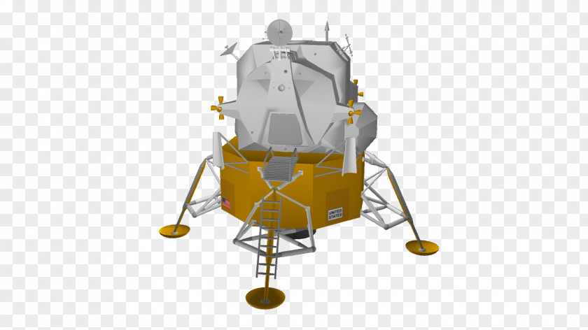 Lunar Lander Apollo 11 Module Arcade Game PNG