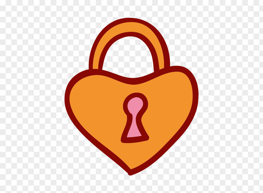 Padlock Line Clip Art PNG