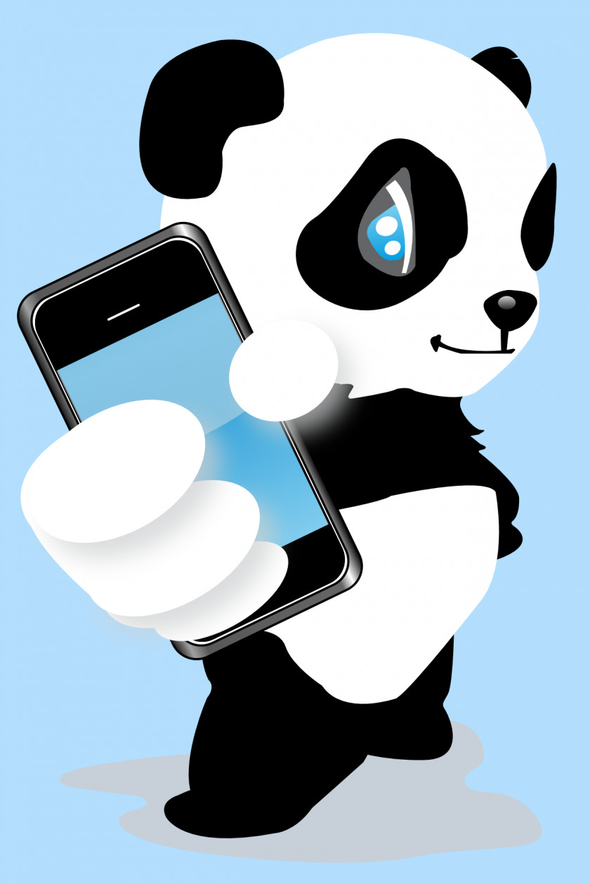 Panda IPhone Telephone Call Smartphone PNG