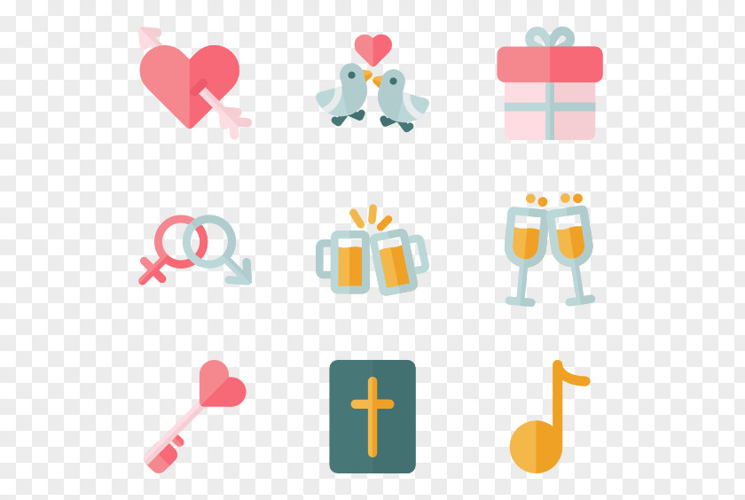 Wedding Pack Material Clip Art PNG