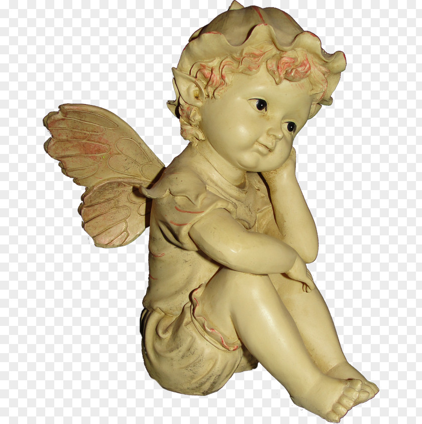 Angel Figurine Statue Clip Art PNG