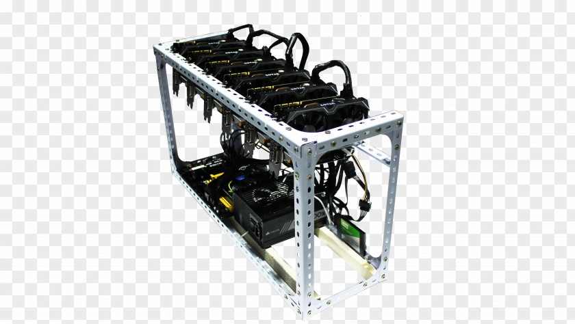 Bitcoin Cryptocurrency Mining Rig Ethereum PNG