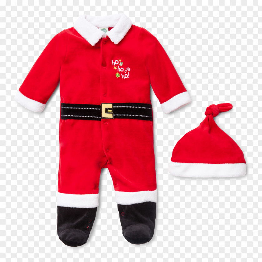 Cloths Santa Claus Christmas Infant Boy Pajamas PNG