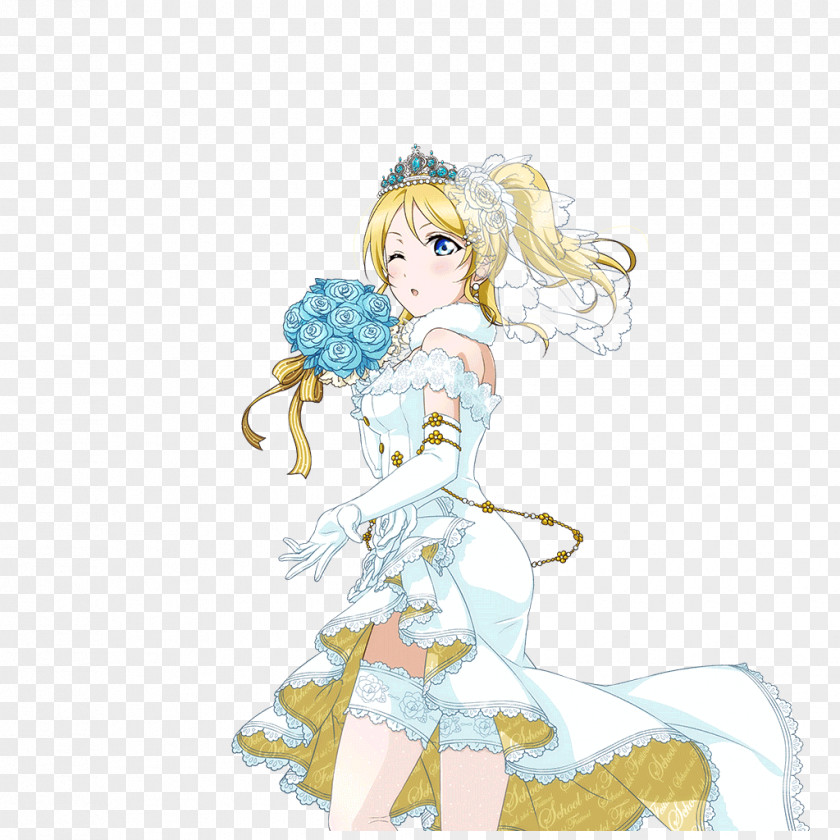 Wedding Cards Contemporary Western Dress Eli Ayase PNG