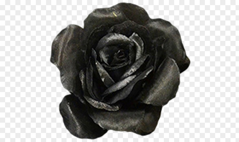 Artificial Flowers Mala Rose Flower Black Color Ivory PNG