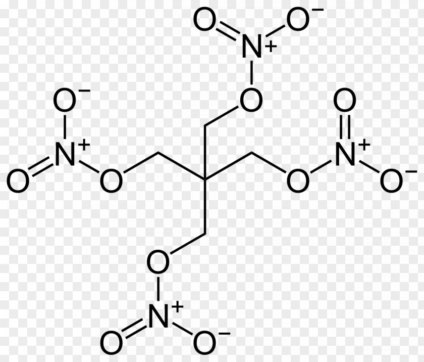 Pentaerythritol Tetranitrate Nitrocellulose Chemical Formula PNG