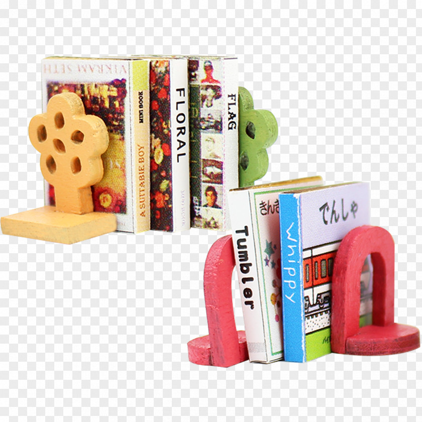 Table Shelf Bookend PNG