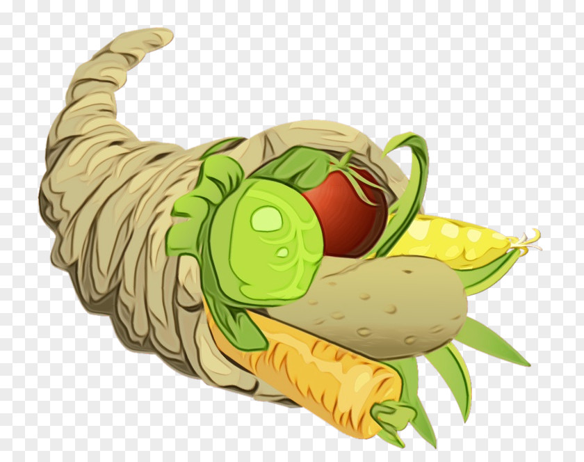 Vegetable Cartoon Thanksgiving 2019 PNG