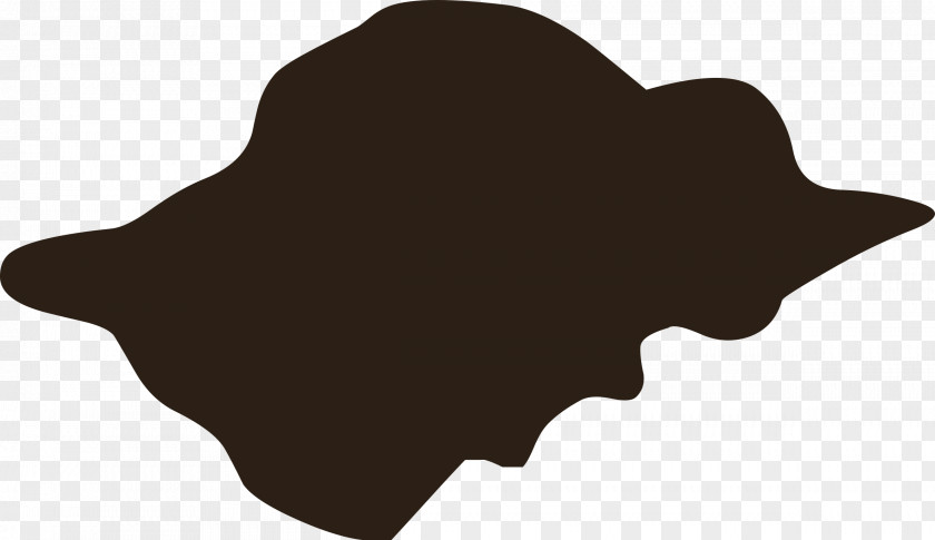 And Silhouette Leaf Brown White Font PNG