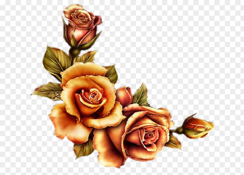 Flower Garden Roses Bouquet Holiday Wish PNG
