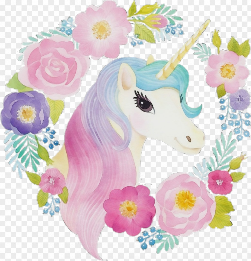 Plant Wildflower Pony Pink Horse Animal Figure Fictional Character PNG