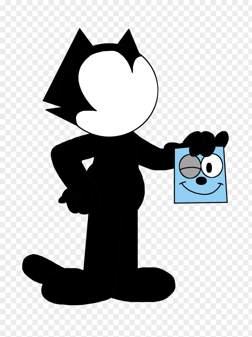 Silhouette Felix The Cat Cartoon Clip Art PNG
