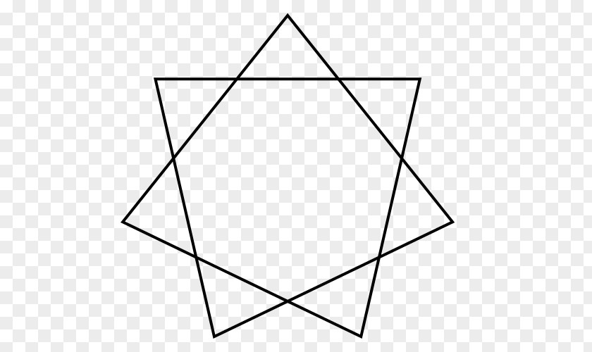 Star Polygons In Art And Culture Heptagram PNG