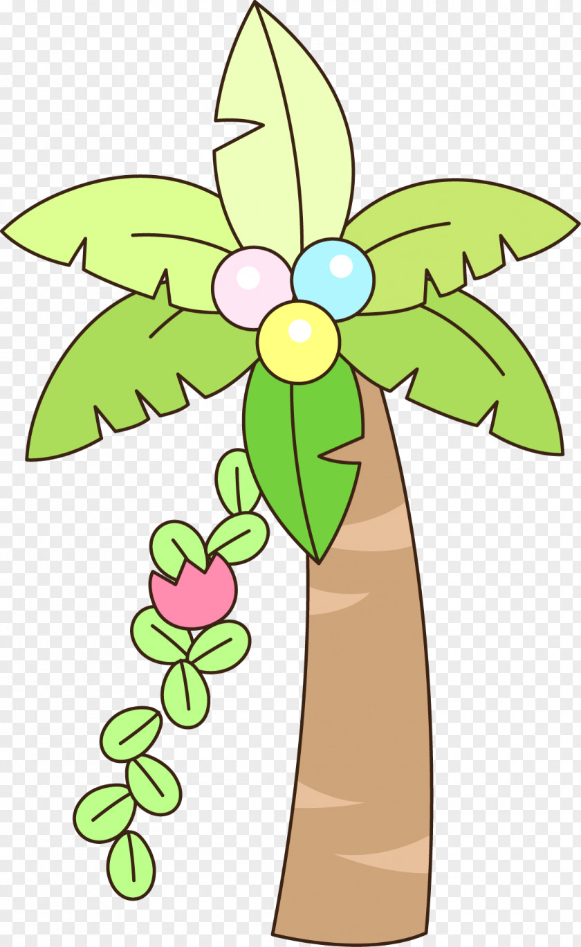 Vector Coconut Trees Tree PNG