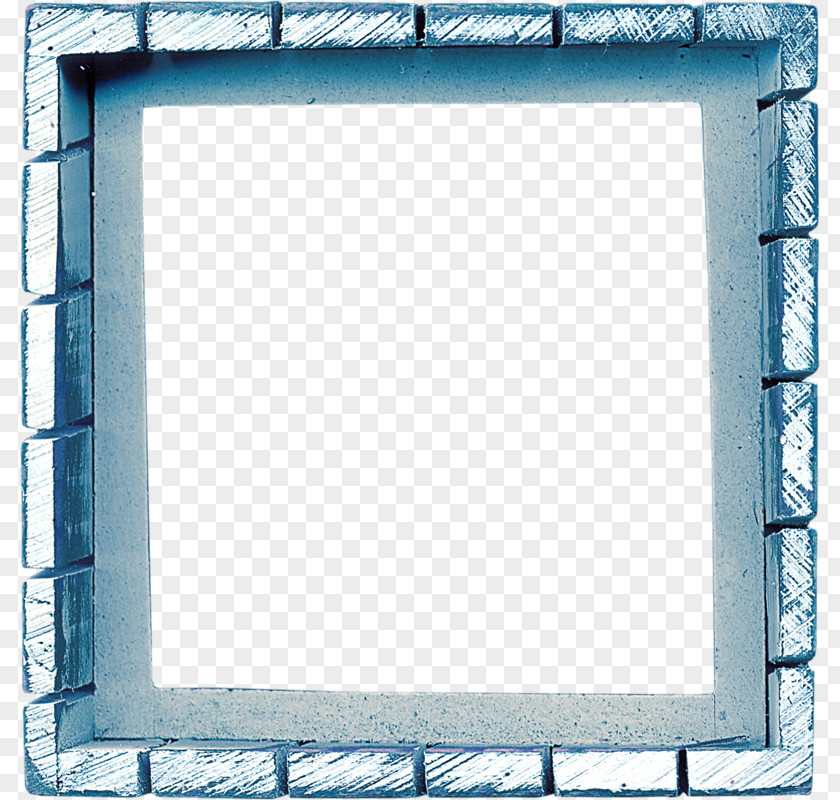 Brick Border Window Picture Frame PNG