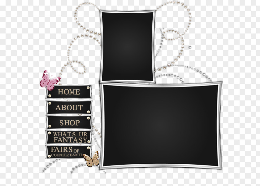 Design Furniture Picture Frames Font PNG