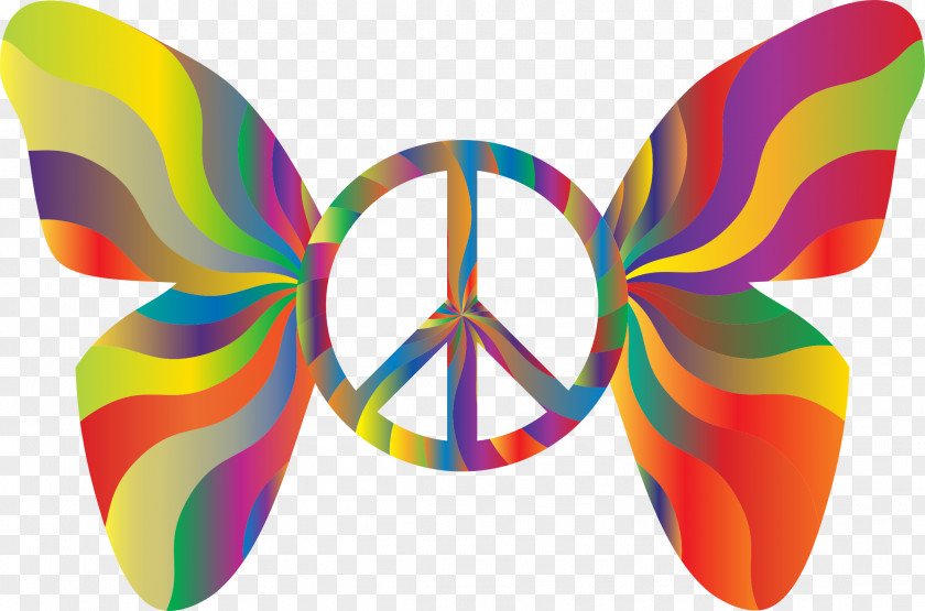 Peace Symbol Symbols 1960s Hippie Clip Art PNG