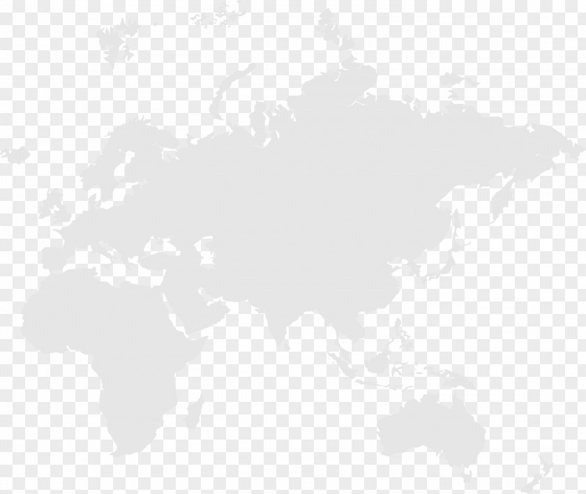 Pure World Map White Pattern PNG