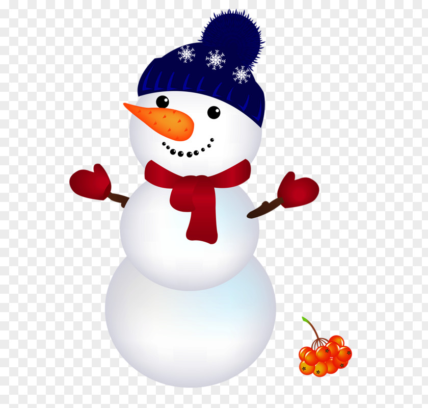 Snowman Wearing A Hat Santa Claus Christmas Clip Art PNG