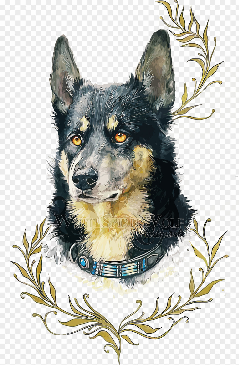 Vector Realistic Wolf Dog Shiba Inu Siberian Husky Dobermann Drawing DeviantArt PNG