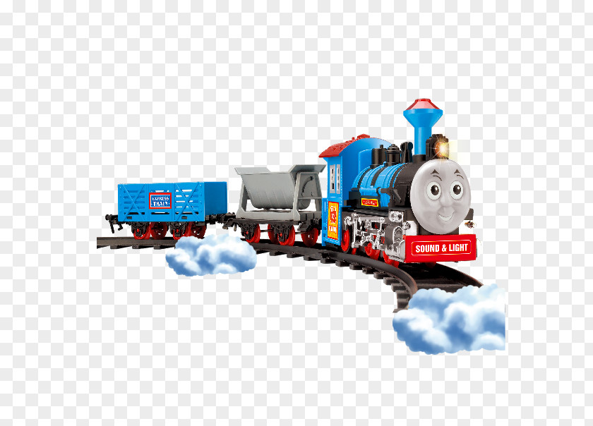 Cartoon Toy Train Track PNG