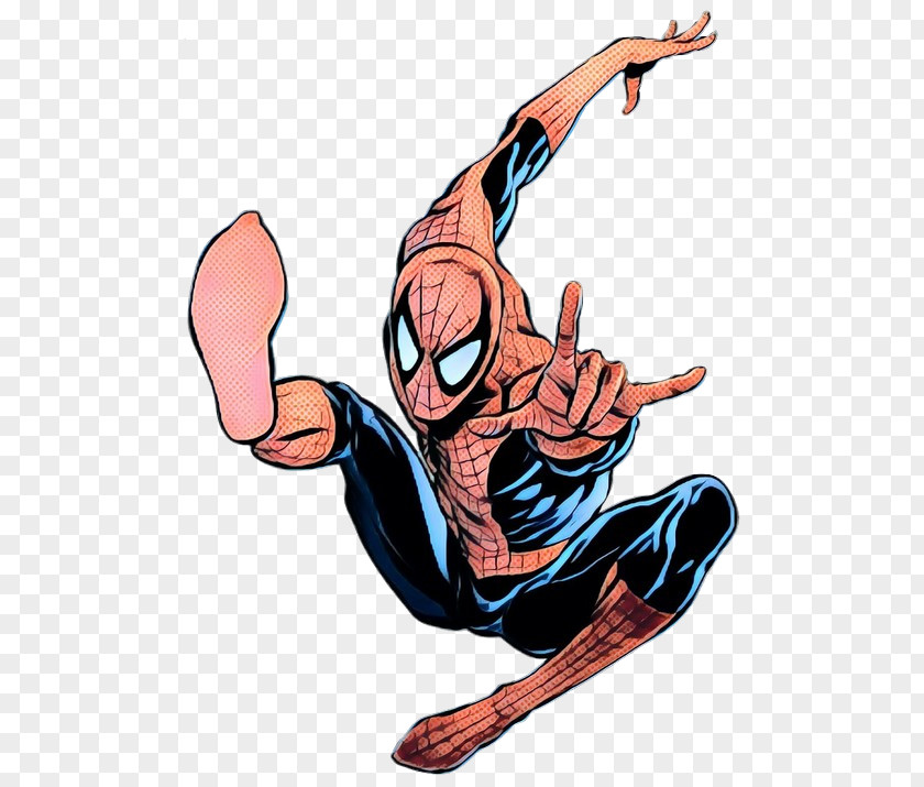 Clip Art Illustration Superhero- M Finger PNG