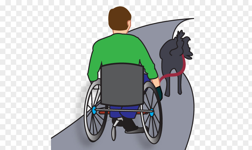 Emoji Disability Wheelchair Horse Service Dog PNG