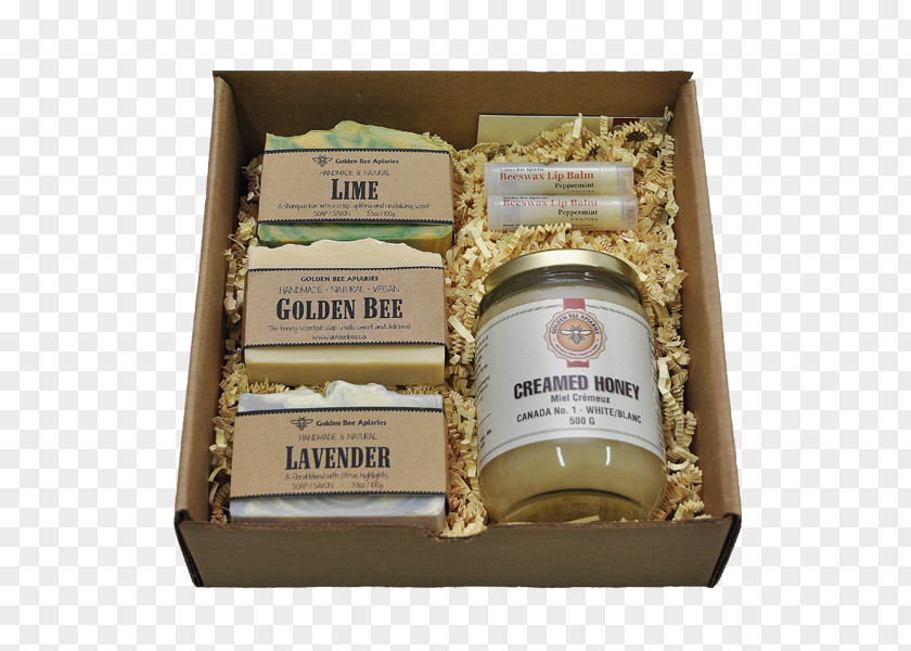Golden Gift Beeswax Lip Balm Drone Candle PNG