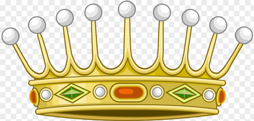 Italy Coronet Count Clip Art PNG