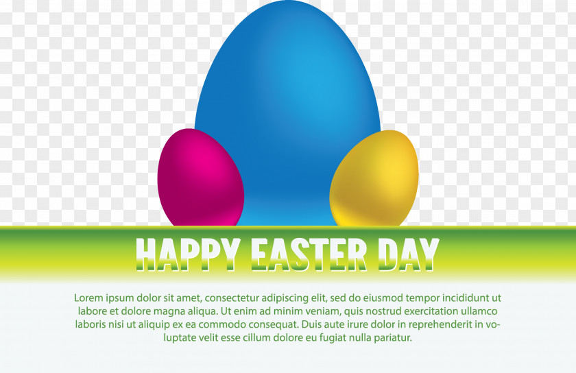 Vector Illustration Happy Easter Bunny Egg Logo PNG