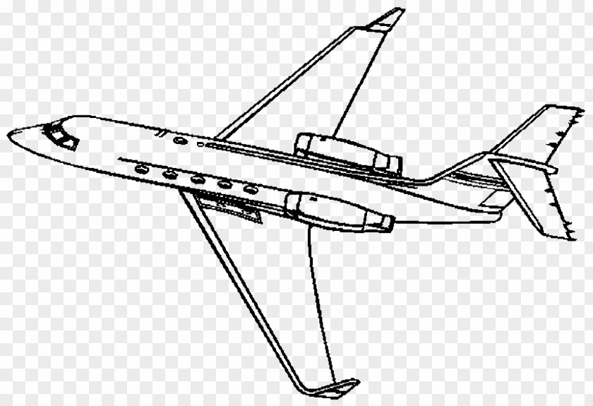 Airplane Coloring Book Jet Aircraft Business Fighter PNG