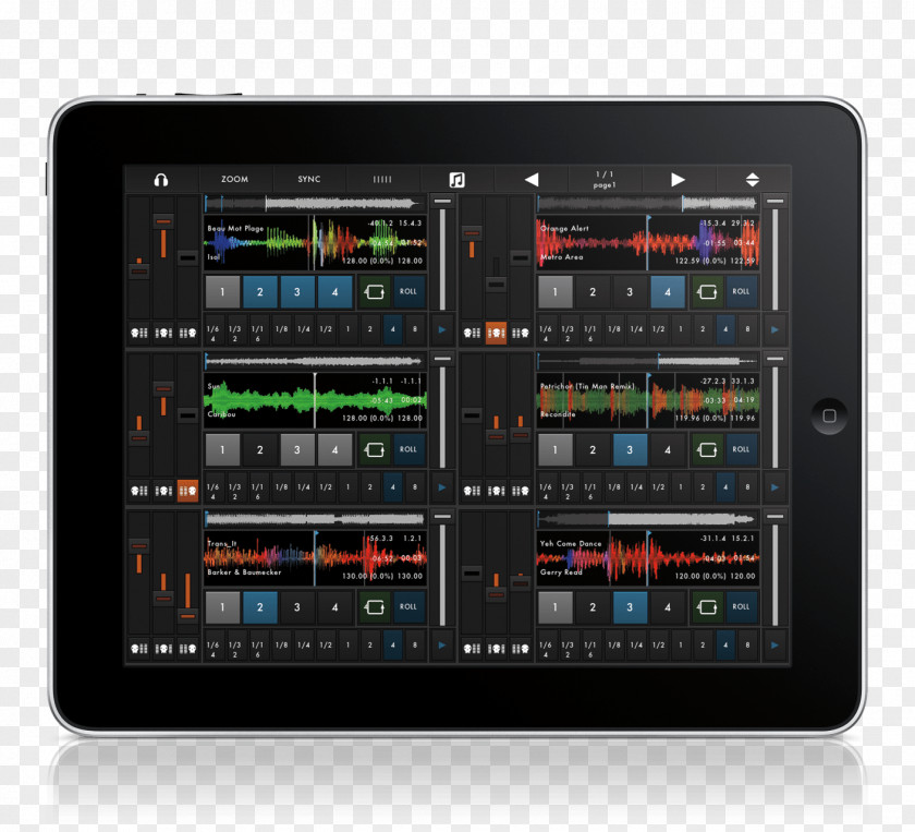 Ipad Electronic Musical Instruments Disc Jockey Sound IPad PNG