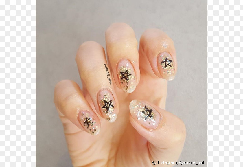 Nail Art Manicure Glitter Polish PNG
