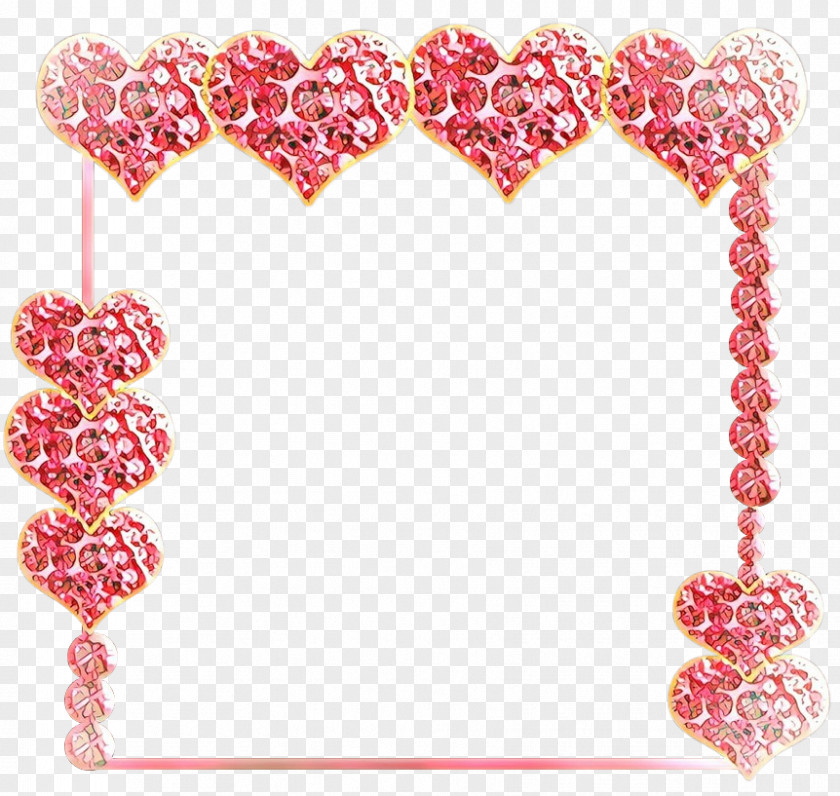 Picture Frame Pink Bead Body Jewellery Clothing Accessories Hair PNG