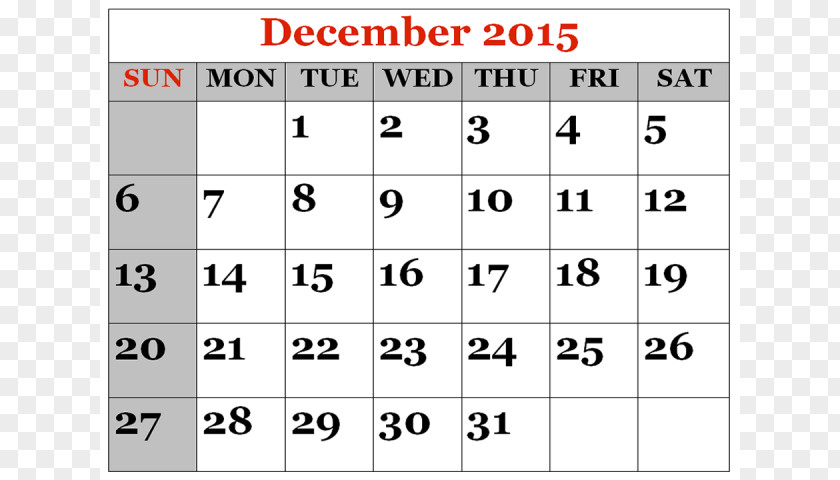 December Calendar Cliparts September Template October Clip Art PNG