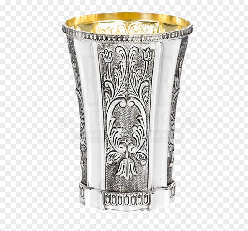 Silver Sterling Kiddush Cup Elite PNG