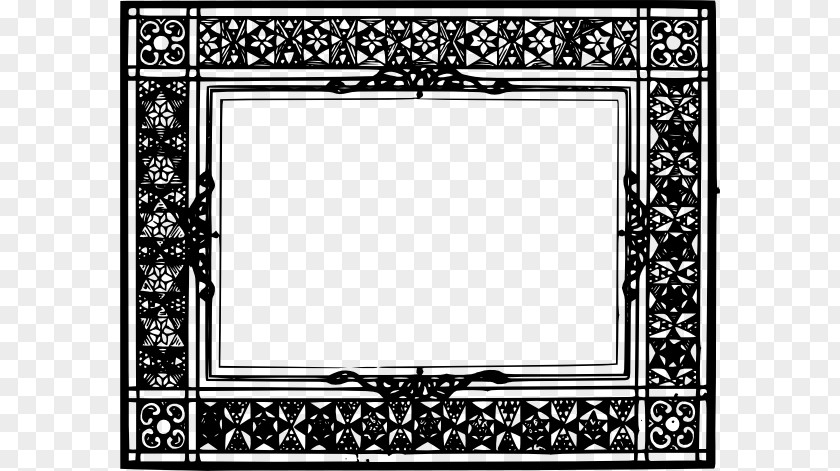 Vector Islamic Picture Frame Film Clip Art PNG