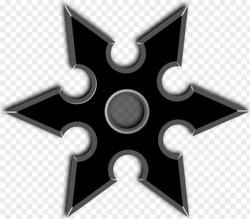 Ninja Shuriken Clip Art PNG