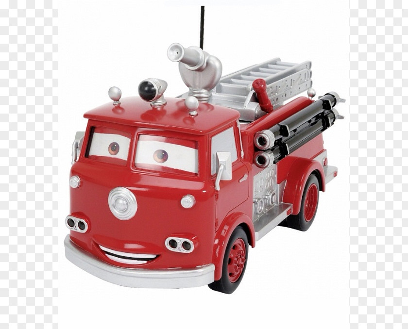 Car Cars Fire Engine Red Radio-controlled PNG