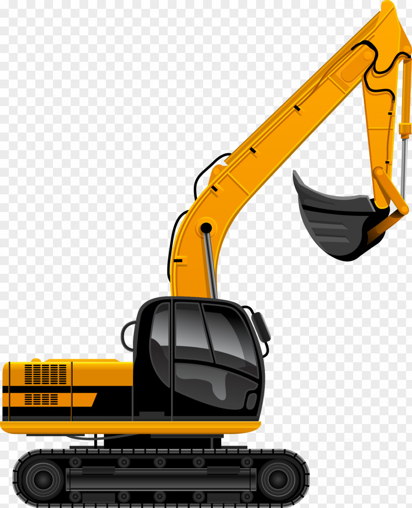 Excavator Architectural Engineering Heavy Equipment PNG
