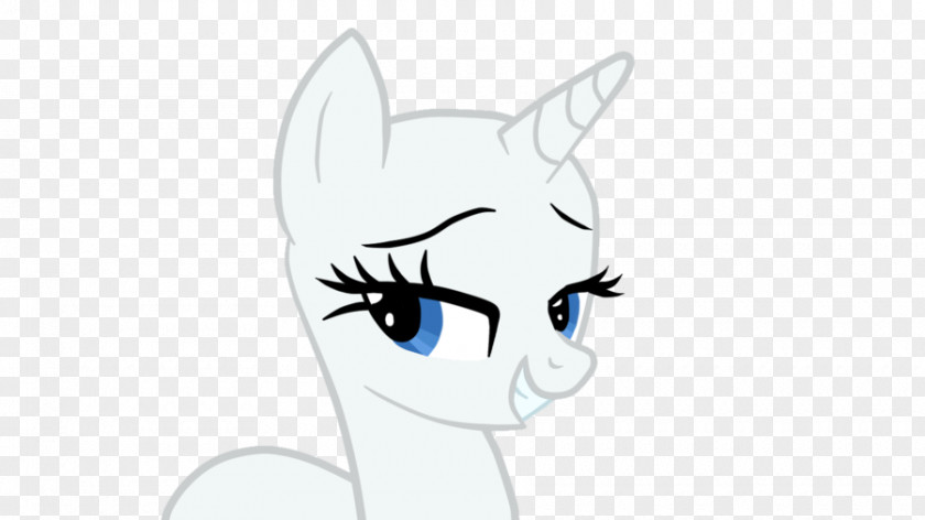 Mlp Base Whiskers Pony Horse Cat White PNG