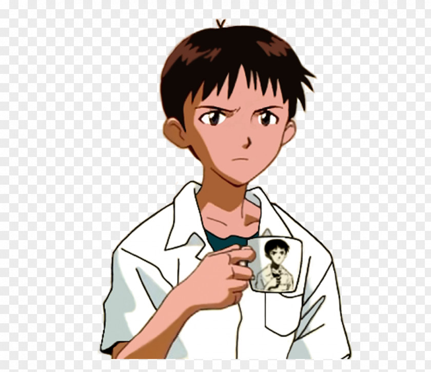 Mug Neon Genesis Evangelion: Shinji Ikari Raising Project Yoshiyuki Sadamoto Misato Katsuragi PNG