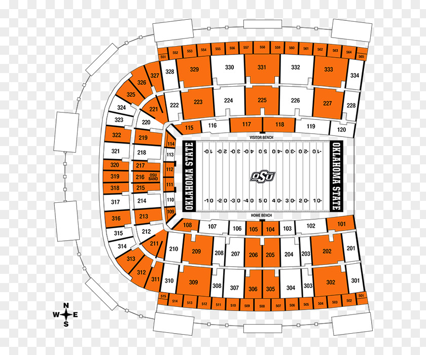 Stadium Audience Boone Pickens Floor Plan Point PNG