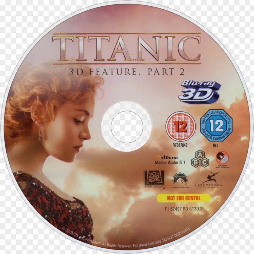 Titanic Compact Disc Blu-ray 4K Resolution 0 PNG