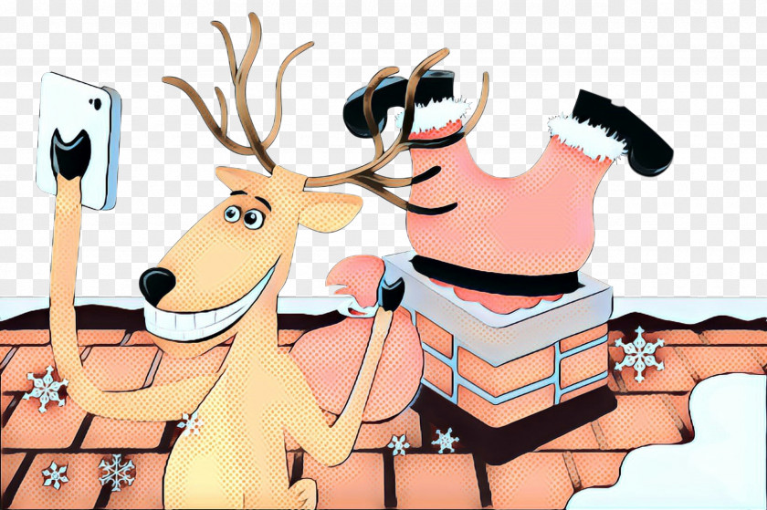 Gesture Fawn Reindeer Cartoon PNG